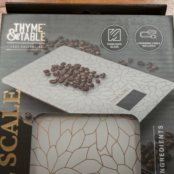 Thyme & Table Luxe Collection Digital Scale New in Box - Picture 6 of 11